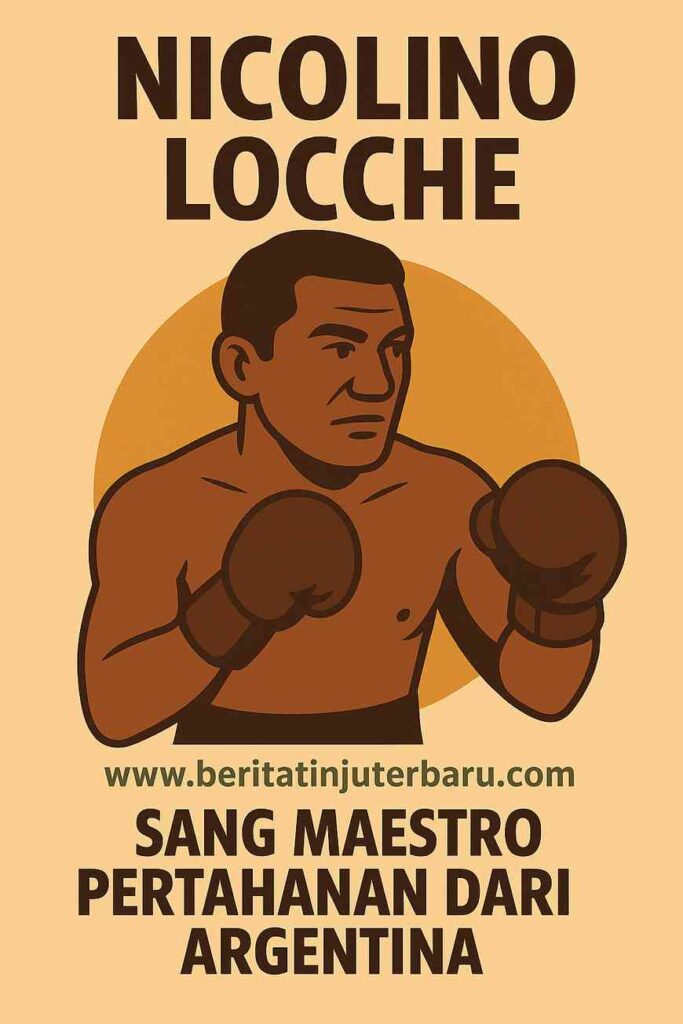 ilustrasi gambar nicolino locche sang maestro argentina