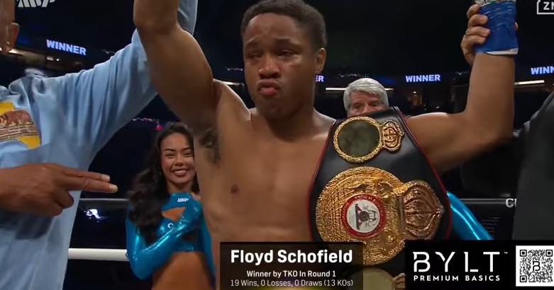 ilustrasi pertarungan floyd schofield vs tevin farmer