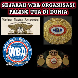 sejjarah sabuk WBA paling tua di dunia