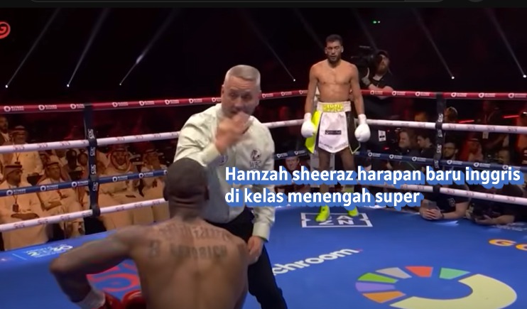Hamzah sheeraz petinju prospek dari inggris