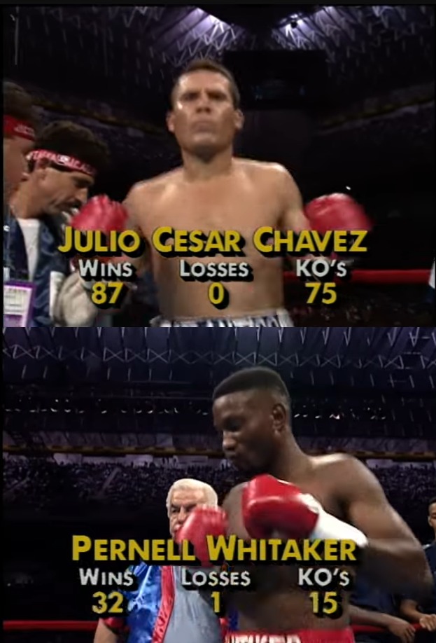 ilustrasi julio esar chavez sr vs pernell whitaker
