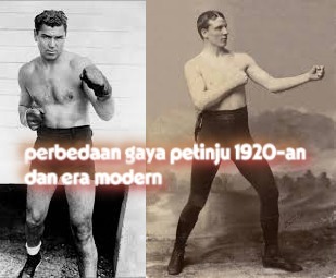 inilah perbedaan gaya petinju tahun 1920-an dan era modern