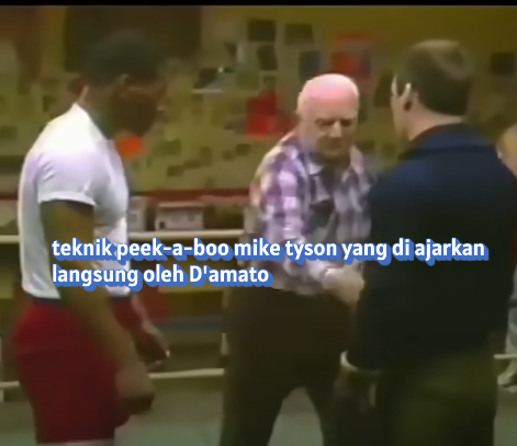 inilah teknik pee-a-boo mike tyson yang di ajarkan langsung oleh d'amato