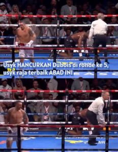 usyk KO dubois di peratrungan rematch