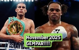 GEMPAR!! David Benavidez vs Anthony Yarde November 2025 di Riyadh arab saudi