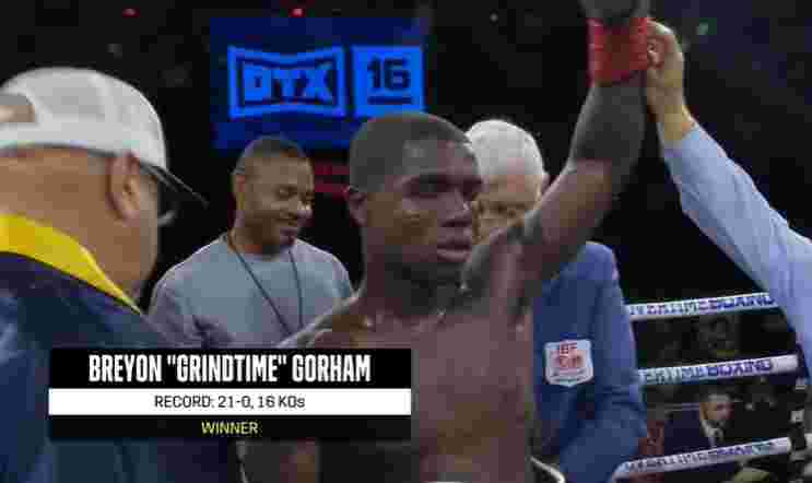 breyon gorham menang UD atas yomar alamo