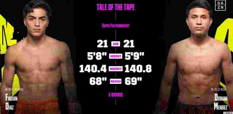 fabian diaz vs dorian mendez