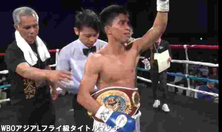 jayson vayson merebut WBO asia pasifik