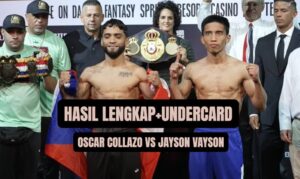 Hasil tinju oscar collazo vs jayson vayson