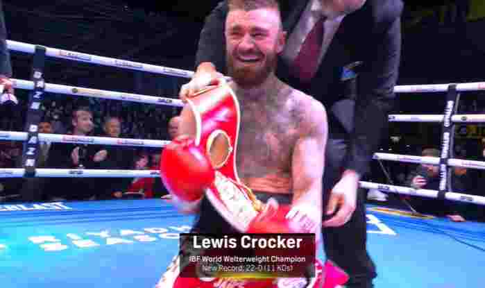 Lewis crocker juara IBF kalahkan paddy donovan 2025