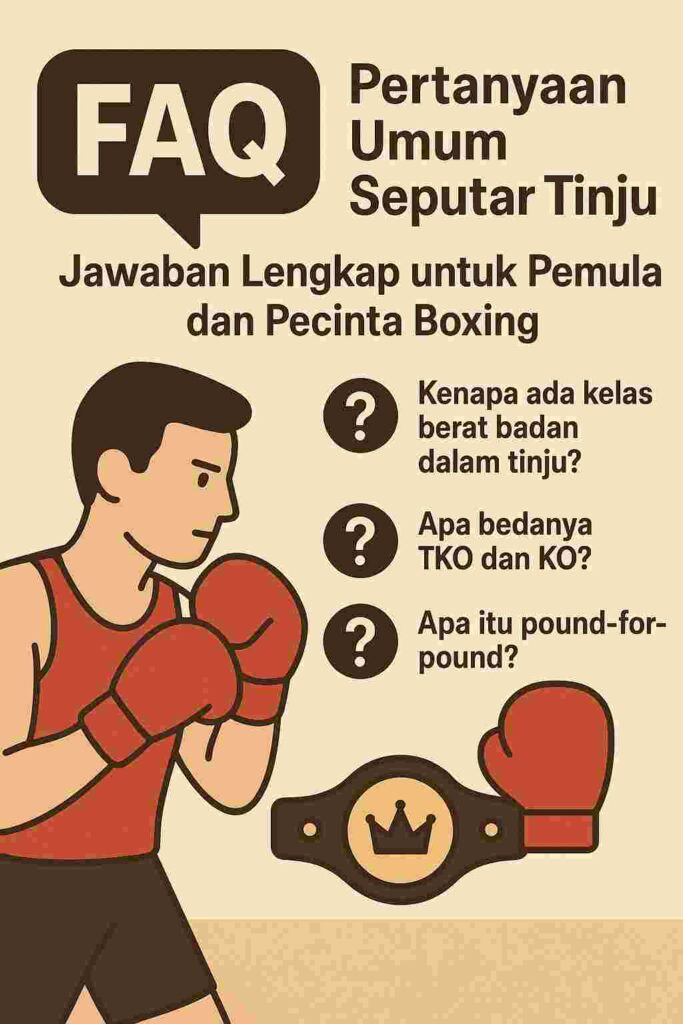 Pertanyaan Umum Seputar Tinju: Jawaban Lengkap untuk Pemula 2025