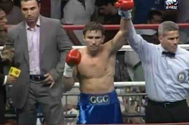 golovkin meraih gelar WBA interim 2010