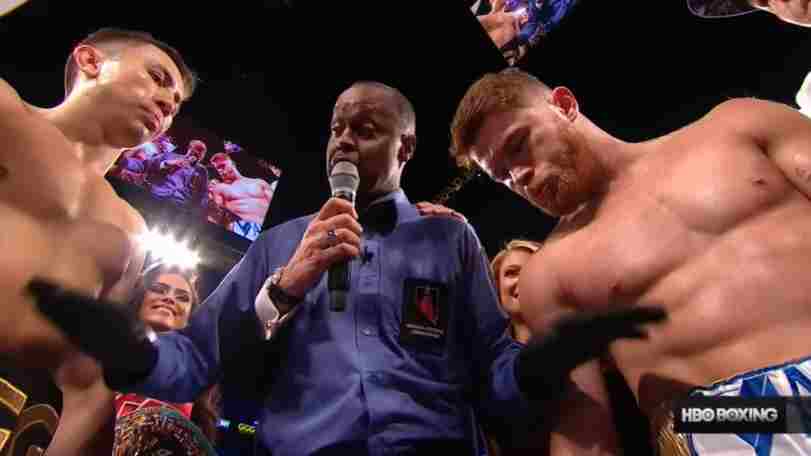 Golovkin vs canelo 1