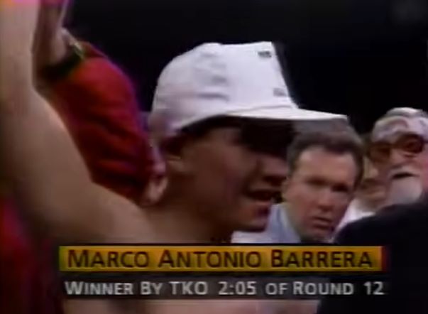 marco antonio barrera juara WBO menang mckenny