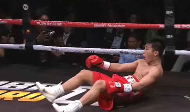 Carl martin di pukul jatuh ronde ke 3