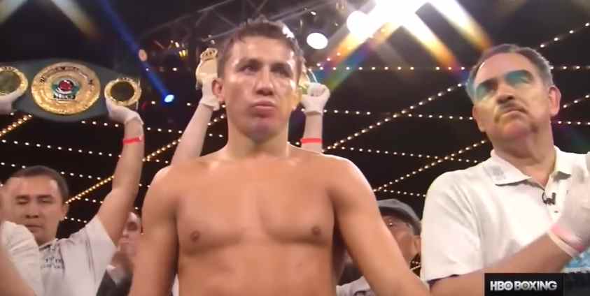 gennady golovkin memegang sabuk IBO
