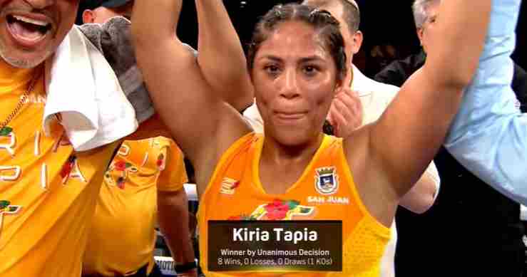 kiria tapia menang angka tas ramirez