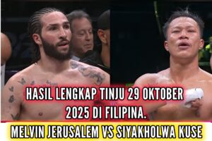 Melvin Jerusalem Pertahankan Sabuk WBC Usai Duel Sengit di Araneta Hasil lengkap tinju dunia Melvin Jerusalem vs Siyakholwa Kuse