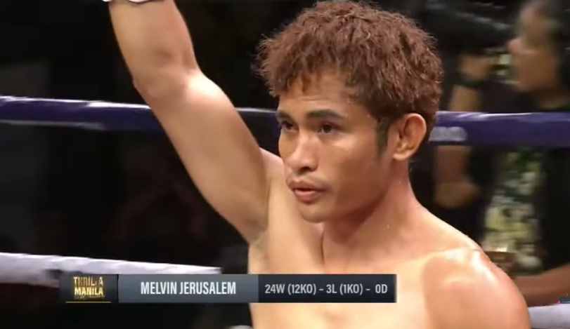 Melvin jerusalem pertahankan gelar nya lewat UD