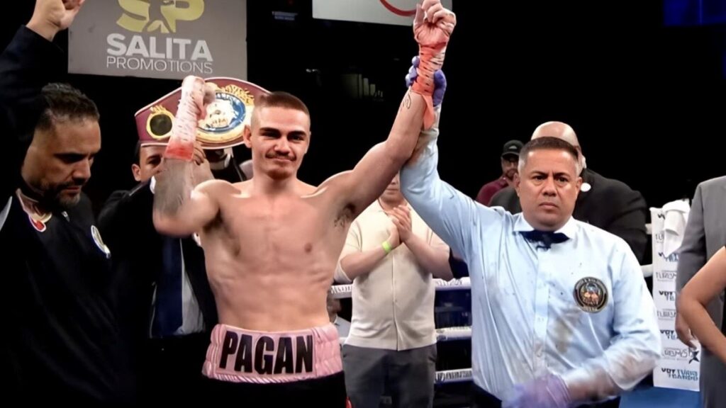 joshua pagan menang TKO atas maliek