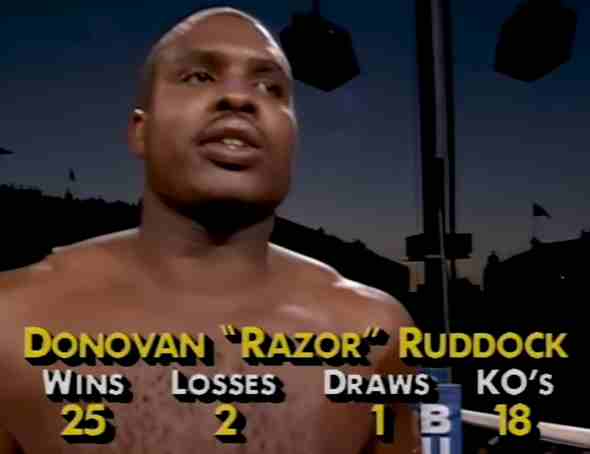 donovan ruddock vs mike tyson 2