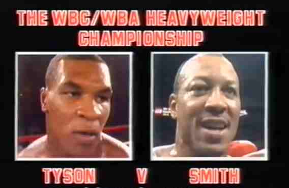mike tyson vs james smith 1987