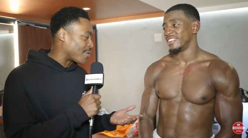 ezra taylor interview di ruang ganti