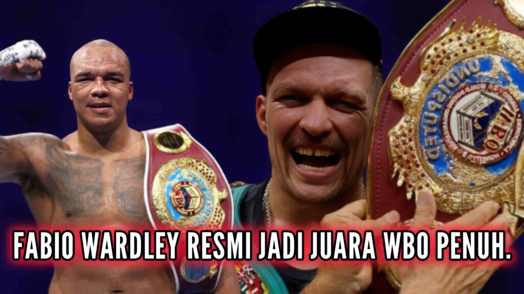 Oleksandr Usyk resmi kosongkan WBO, Fabio wardley status juara dunia