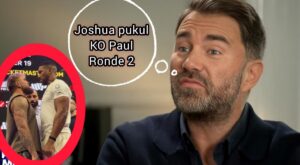 eddie hearn prediksi johsua vs paul