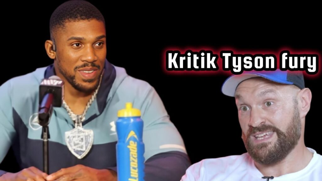 tyson fury kritik joshua