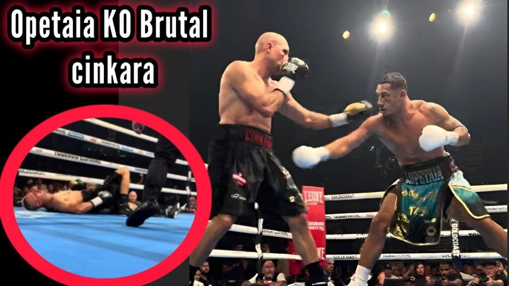 Jai Opetaia KO Huseyin Cinkara