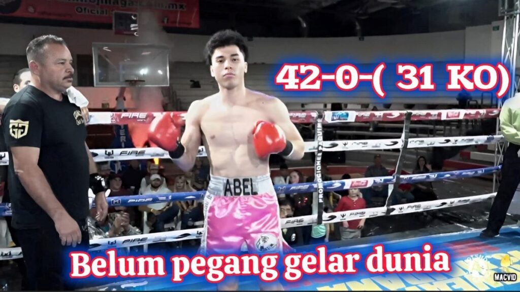 profil abel medoza, petinju tak terkalahkan