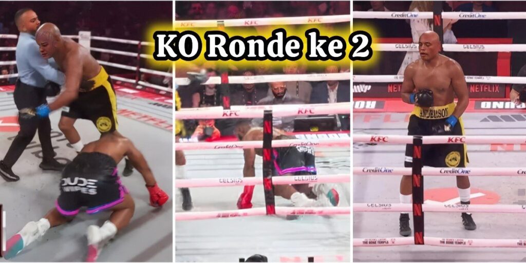 anderson silva KO tyron woodley