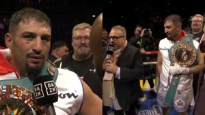 Wawancara agit Kabayel tantan Usyk