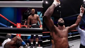 Efe ajagba menang TKO melawan Martin