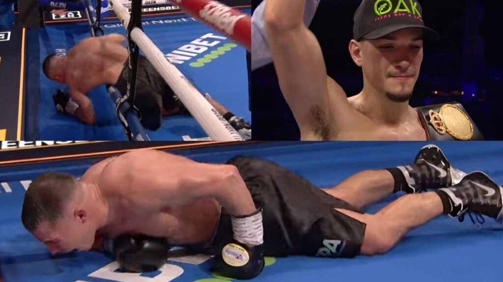 Figueroa KO brutal nick ball