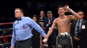 Ruben aguilar hentikan lopez ronde 8