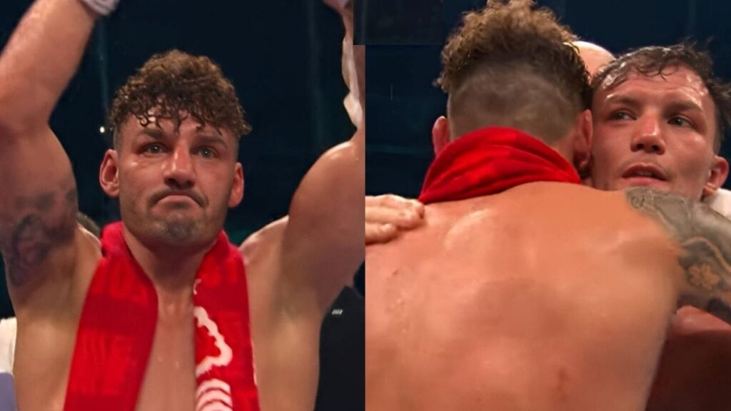 Leigh wood menang atas warrington dan pensiun