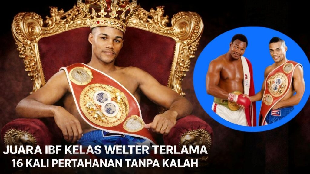 Felix Trinidad Raja terlama IBF pertahankan gelar 16x