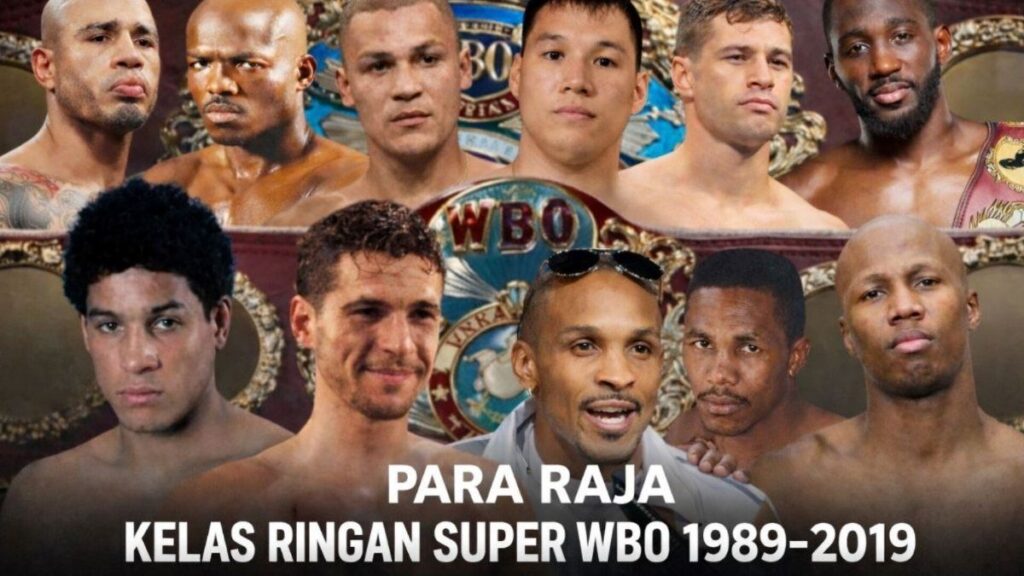 Para raja WBO kelas ringan super 1989-2019