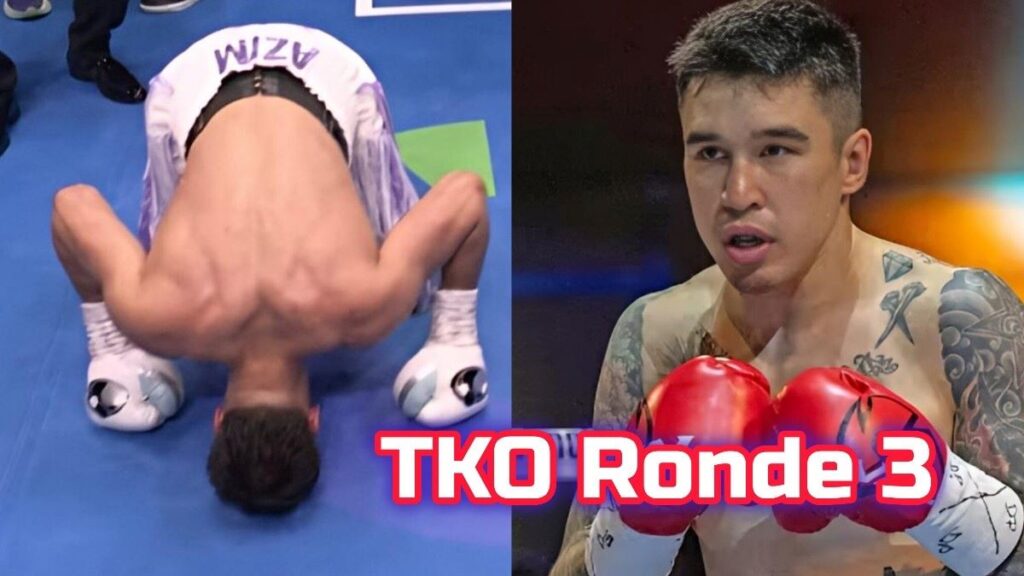Adam Azim hancurkan Claggett 3 ronde