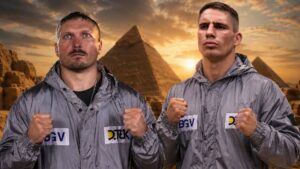 Partai lengkap Usyk vs Rico di Giza mesir