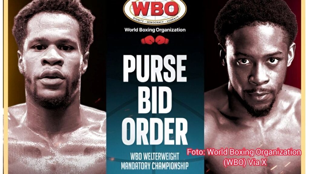 Poster resmi Devin Haney vs Keyshawn Davis