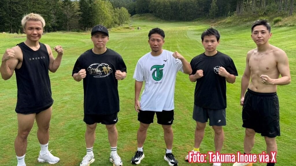 Inoue sudah sparring untuk tahun depan
