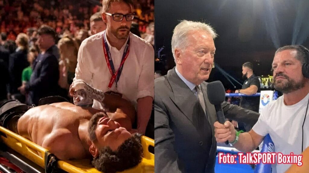 Itauma di tandu ke luar ring usai TKO atas Hrgovic