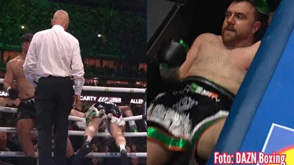 Duel aneh Allen vs Carty nyungsep keluar tali