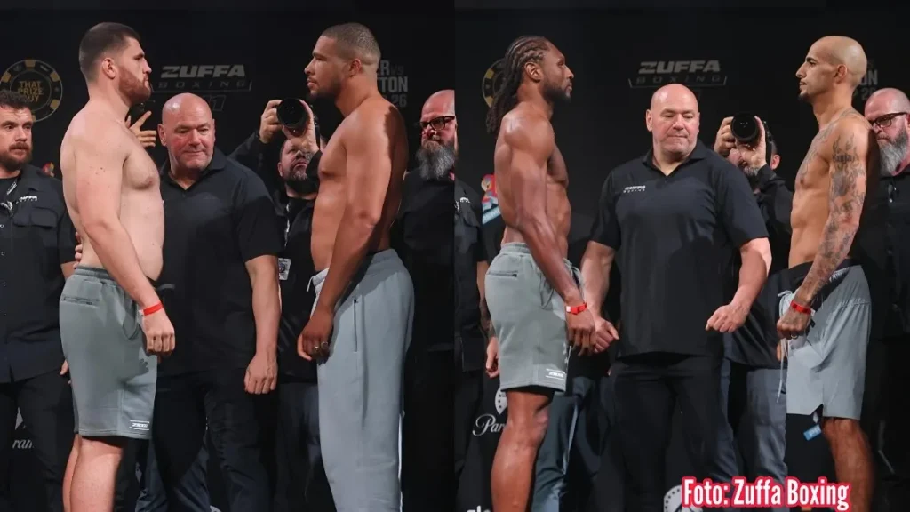 Hasil timbang badan Zuffa Boxing 11