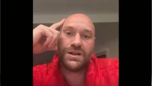 Tyson Fury bela Dana White