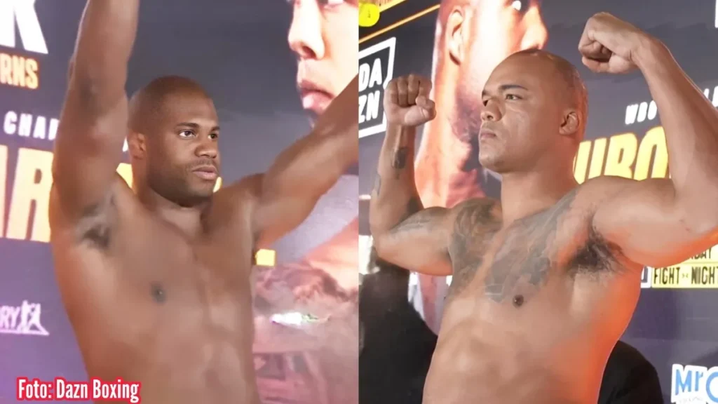 Hasil timbang badan Wardley vs Dubois 2
